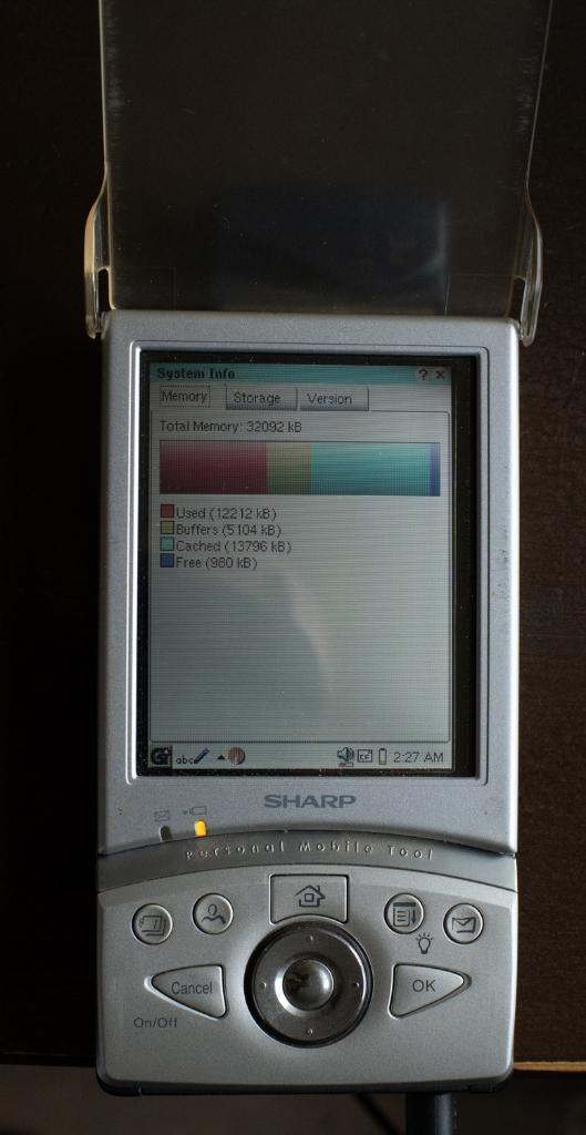 Sharp Zaurus SL-5500G, Computers en Software, Vintage Computers, Ophalen of Verzenden