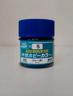 Mr.Hobby Aqueous glans Blaauw verf 10 ml H-005, Ophalen of Verzenden, Nieuw, Groter dan 1:32