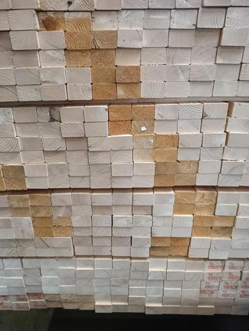 vuren stophout / strijkers 45x70mm 120 cm beschikbaar voor biedingen