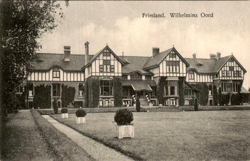 Wilhelmina oord, Verzamelen, Ansichtkaarten | Nederland, Gelopen, Friesland, Voor 1920, Verzenden