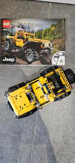 Lego technic 42122 jeep wrangler, Ophalen of Verzenden, Zo goed als nieuw, Complete set, Lego