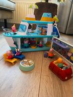 Peppa Pig Speelset - boot en Supermarkt, Ophalen of Verzenden, Zo goed als nieuw, Speelset, Met geluid