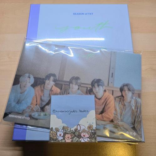 [SEALED] Season of TXT: Youth met Weverse Shop pob, Verzamelen, Muziek, Artiesten en Beroemdheden, Nieuw, Cd of Plaat, Verzenden