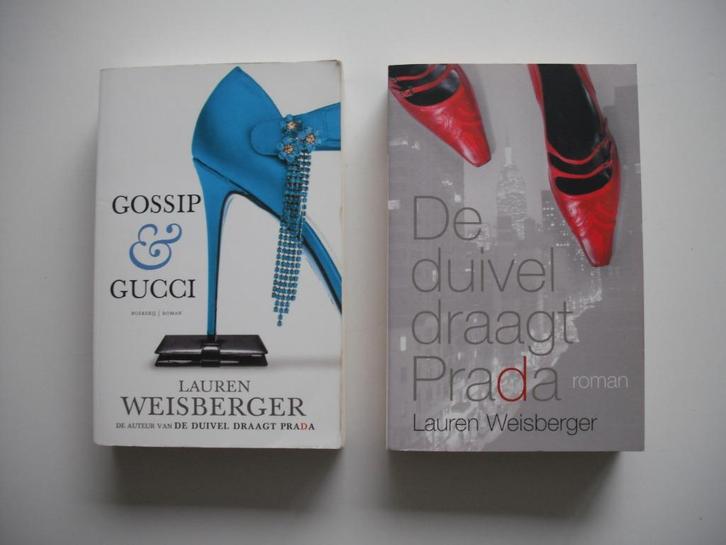 Gossip & Gucci / De duivel draagt Prada Lauren Weisberger, Boeken, Chicklit, Zo goed als nieuw, Ophalen of Verzenden