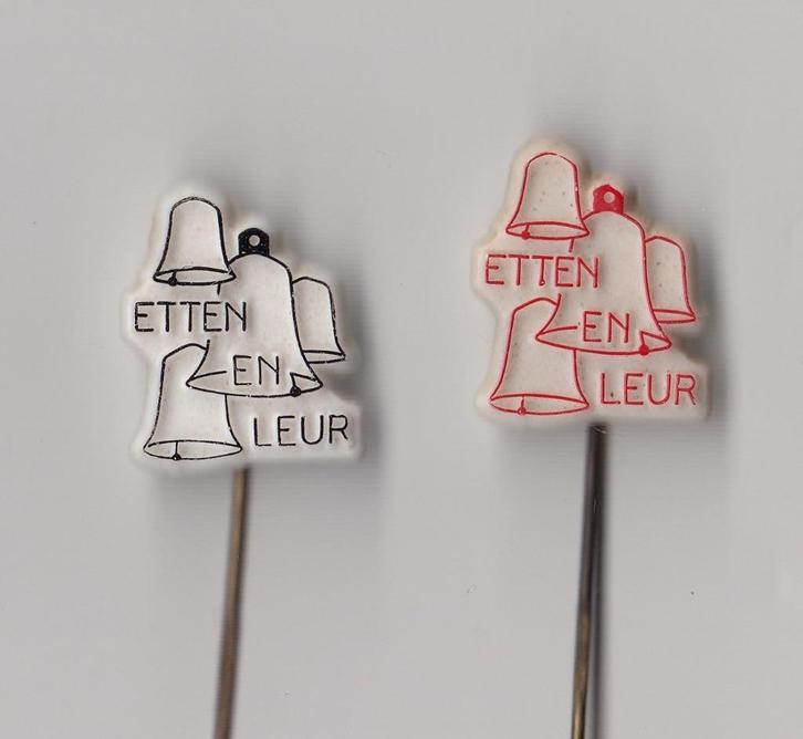 Etten en Leur speldjes, Verzamelen, Speldjes, Pins en Buttons, Gebruikt, Speldje of Pin, Overige onderwerpen, Ophalen of Verzenden