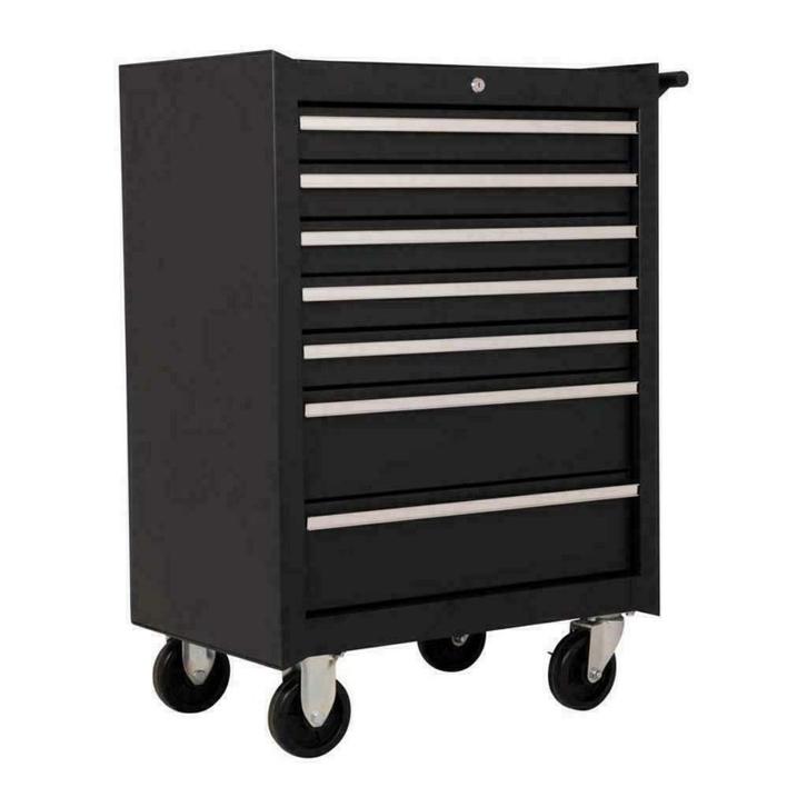 Gereedschapswagen 7 laden zwart, Auto diversen, Autogereedschap, Nieuw, Ophalen of Verzenden