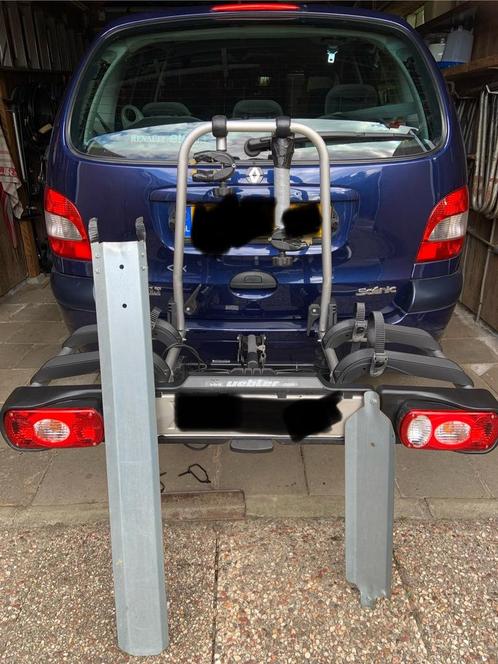 Fietsendrager Uebler P22 voor 2 elektrische fietsen, Auto diversen, Fietsendragers, Gebruikt, Trekhaakdrager, 2 fietsen, Elektrische fiets