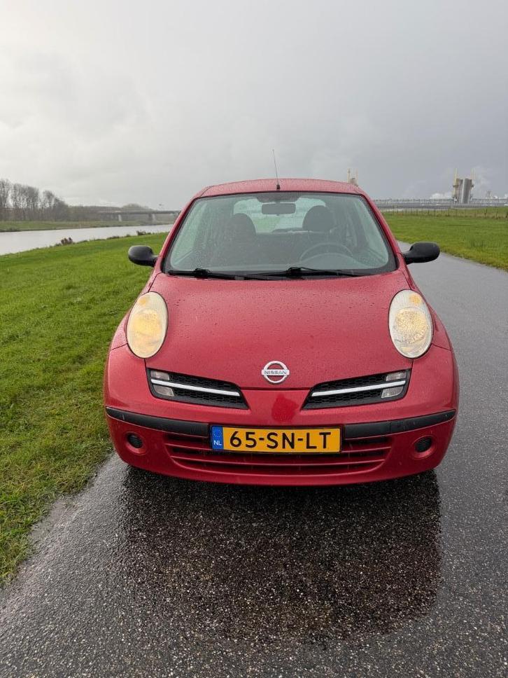 Nissan Micra 1.2 uit 2006, Auto's, Nissan, Particulier, Micra, Benzine, C, Hatchback, Handgeschakeld, Origineel Nederlands, Rood