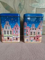 Twee waxine lichten....blikken, Diversen, Kerst, Ophalen