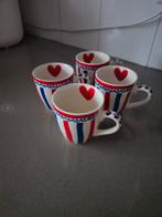 4 Blond Amsterdam Hollands Glorie Kopjes, Blond Amsterdam, Ophalen of Verzenden, Zo goed als nieuw, Kop(pen) en/of Schotel(s)