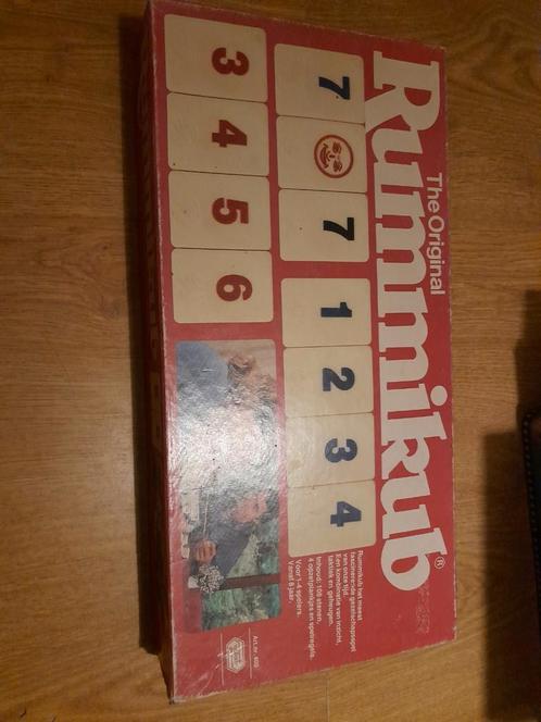Rummicub, Hobby en Vrije tijd, Gezelschapsspellen | Bordspellen, Gebruikt, Drie of vier spelers, Ophalen of Verzenden