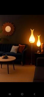 Vintage Zifir set Lale - Tulip Tulp vloerlamp en tafellamp, Huis en Inrichting, Ophalen, Vintage Zifir set Lale - Tulip Tulp vloerlamp en tafellamp