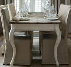 Riviera maison driftwood dinning tafel, Huis en Inrichting, Ophalen of Verzenden, Vijf personen of meer, Rechthoekig, 50 tot 100 cm