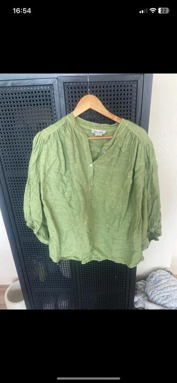 Groene blouse beschikbaar voor biedingen