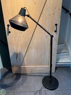 Design vloerlamp zwart metaal, Ophalen, 100 tot 150 cm, Zo goed als nieuw, Metaal