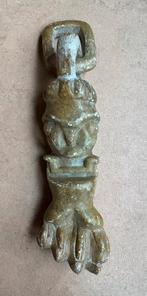 Stenen Figa amulet, oud, Ophalen of Verzenden