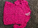 Roze pink tuniek met stippen maat 52/54 zgan, Ophalen of Verzenden, Zo goed als nieuw, Roze, Blouse of Tuniek