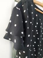 zwart tuniek (polkadot) van Comma ongedragen!, Ophalen, Zo goed als nieuw, Maat 36 (S), Zwart