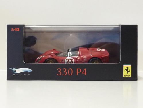 Hot Wheels Elite: Ferrari 330 P4, Hobby en Vrije tijd, Modelauto's | 1:43, Zo goed als nieuw, Auto, Overige merken, Ophalen of Verzenden
