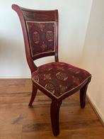 4 stoelen, Huis en Inrichting, Stoelen, Ophalen, Gebruikt, Bruin, Vier