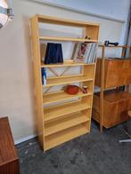 Vintage boekenkast metaal geel jaren 80, Huis en Inrichting, Kasten | Boekenkasten, Ophalen, ,, 50 tot 100 cm, Zo goed als nieuw
