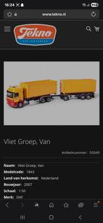 Gezocht deze wagen van van vliet groep, Hobby en Vrije tijd, Modelauto's | 1:50, Ophalen of Verzenden, Zo goed als nieuw, Bus of Vrachtwagen