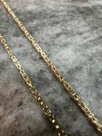 Prachtige 14k gouden koningsketting | 65 cm, Sieraden, Tassen en Uiterlijk, Kettingen, Ophalen of Verzenden, Nieuw