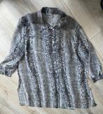 Jurk jurkje snakeprint slangenprint 54 ?, Verzenden, Gedragen, Grijs, Jurk