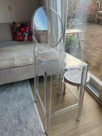 Kartell Ghost barkruk - Transparant design, Huis en Inrichting, Stoelen, Ophalen, Kunststof, Gebruikt, Wit