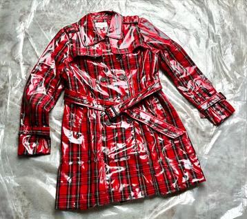 Burberry look lakjas ruitpatroon mt 42 en 86 cm lang ceintuu beschikbaar voor biedingen