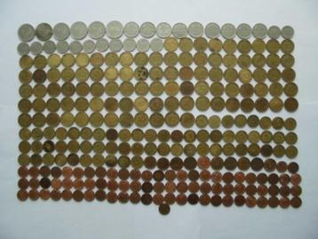 275 munten Duitsland 2,1 mark,50,10,5,2,1 pfennig 1948/1995 beschikbaar voor biedingen