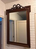 Antieke franse spiegel – facet geslepen met kuif, Antiek en Kunst, Ophalen, Rechthoekig, 50 tot 100 cm, 100 tot 150 cm
