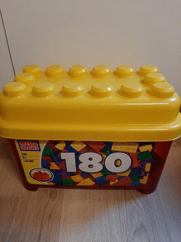 Mega bloks bak met blokken, Kinderen en Baby's, Speelgoed | Bouwstenen, Megabloks, Ophalen of Verzenden