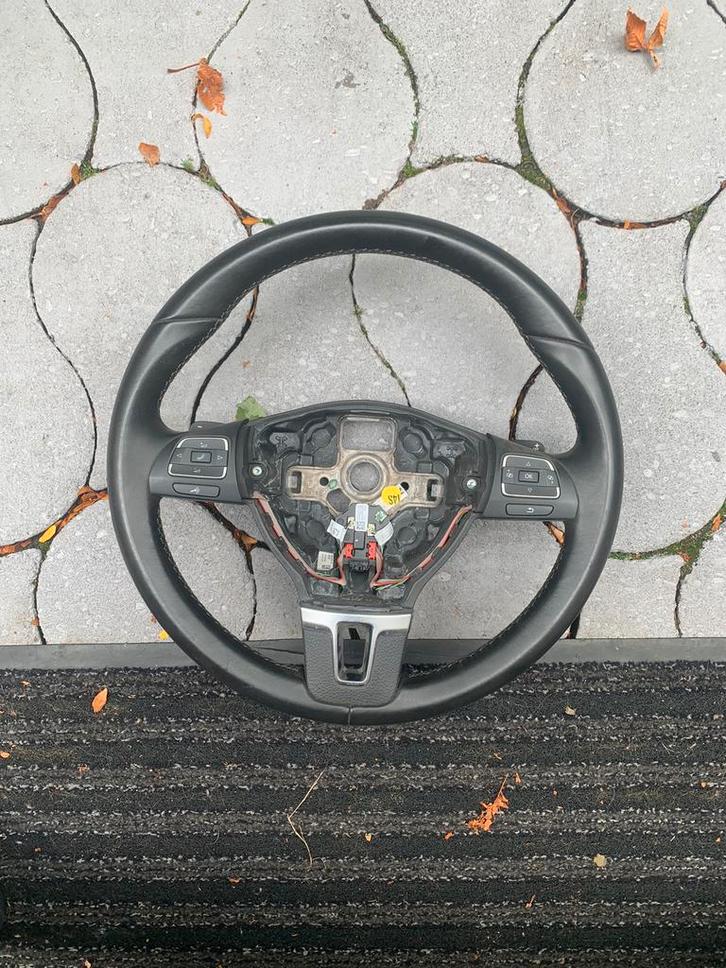 Polo 6r dsg stuur met knoppen en flippers., Auto-onderdelen, Besturing, Volkswagen, Ophalen