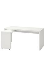 Bureau malm ikea zem ophalen, Ophalen of Verzenden, Zo goed als nieuw