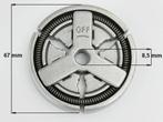 Centrifugaalkoppeling motorzaag oa Timbertech Kibani Fuxtec, Ophalen of Verzenden, Nieuw, 1200 watt of meer, Kettingzaag