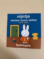 Nijntje samen leren tellen. Leerspel / spel kind cijfers., Ophalen, Zo goed als nieuw, Rekenen