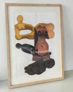 Pastelkrijt tekening - Oudheid, nieuwe lijst, Ophalen