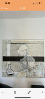 Schilderij XL (124x110) Freek v Haagen: next gen, Ophalen of Verzenden