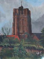 Kerktoren Oirschot werk van Jan van Riel ( 1907 -1988 ), Ophalen of Verzenden