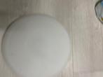 Plafondlamp wit, Ophalen, Gebruikt, Glas