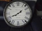 Grote industriële klok, Huis en Inrichting, Woonaccessoires | Klokken, Ophalen, Zo goed als nieuw, Analoog, Wandklok