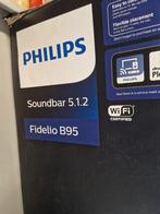 Philips Fidelio SoundBar 5.1.2 met draadloze subwoofer, Ophalen of Verzenden, Zo goed als nieuw