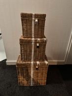 Riviera Maison Cadeau manden set, Huis en Inrichting, Ophalen, Zo goed als nieuw, Rond, Riet
