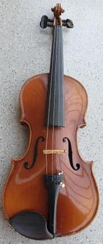 Prachtige oude 3/4 viool met etiket., Muziek en Instrumenten, Strijkinstrumenten | Violen en Altviolen, Gebruikt, 3/4-viool, Viool