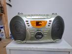 zgan draagbaar  cd met radio en cassettedeck type az1010, Ophalen of Verzenden, Gebruikt, Overige merken, Met radio