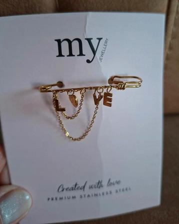 MY JEWELLERY BROCHE beschikbaar voor biedingen