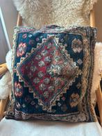 Klassiek handgeweven Perzisch kussen - maat 55x55 cm, Huis en Inrichting, Woonaccessoires | Kussens, Ophalen of Verzenden, Zo goed als nieuw