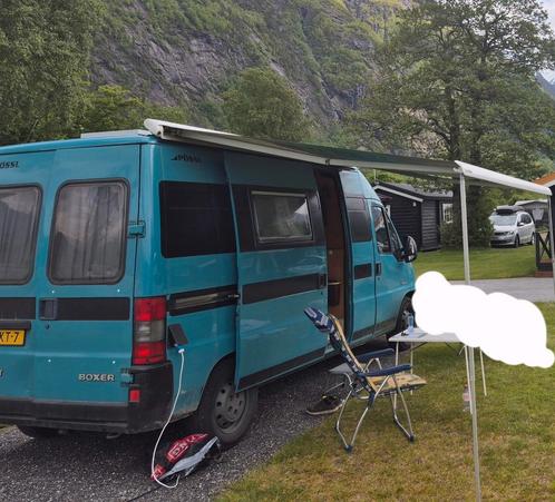 Camperbus Peugeot boxer Pössl 2.5 diesel, Caravans en Kamperen, Campers, Particulier, tot en met 2, Buscamper of Camperbus, Diesel