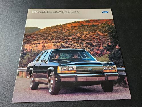 Brochure Ford LTD Crown Victoria 1989 USA, Boeken, Auto's | Folders en Tijdschriften, Zo goed als nieuw, Ford, Ophalen of Verzenden